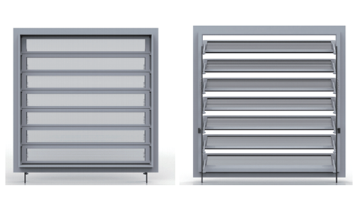 電動側(cè)墻進風(fēng)窗