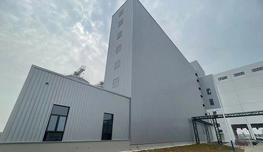 當(dāng)陽飼料廠立體庫